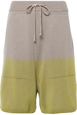 Moncler X Rick Owens knitted shorts