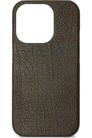 Burberry Check leather iPhone 15 Pro case