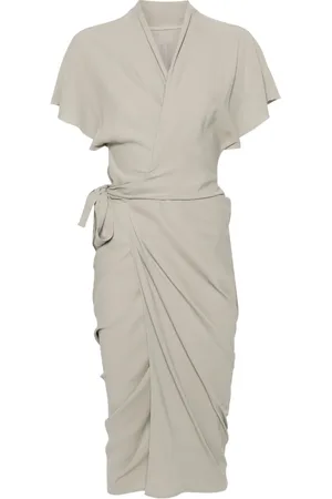 Rick Owens V-neck wrap dress