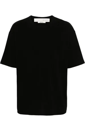 ISABEL BENENATO Raw-cut hem cotton T-shirt