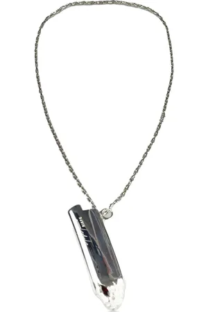 YOHJI YAMAMOTO Garnet pendant necklace