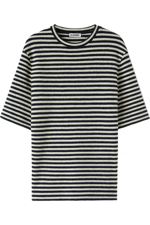 Jil Sander Stripe-pattern round-neck T-shirt