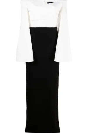 Solace Eliana wide-sleeve maxi dress