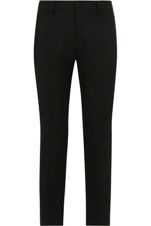 Dolce & Gabbana Low-waist tailored wool blend trousers