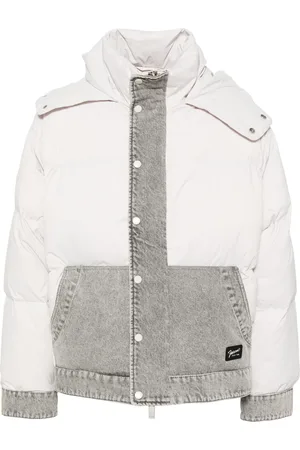 FIVE CM Panelled padded jacket