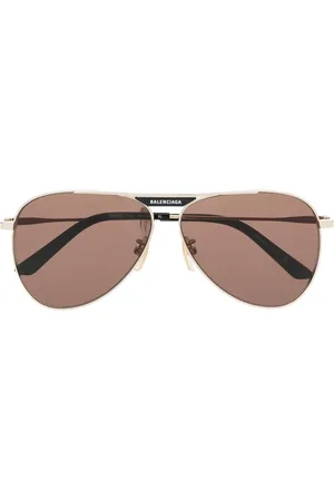 Balenciaga Pilot-frame tinted sunglasses