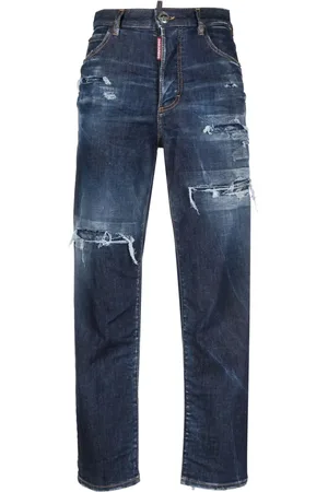 Dsquared2 Distressed-effect high-waisted jeans