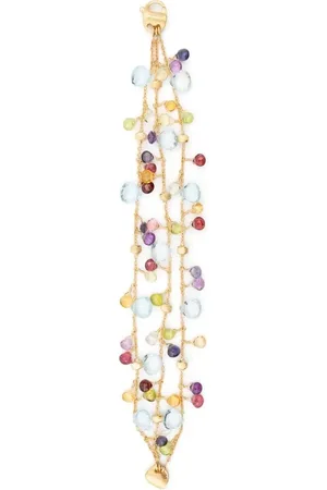 Marco Bicego 18kt yellow multi-stone charm bracelet