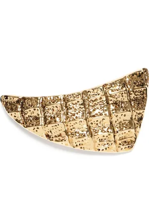 Saint Laurent Textured brooch
