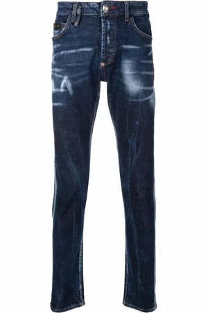 Philipp Plein Mid-rise slim-fit jeans