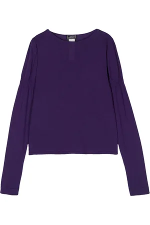 VERSACE 2000s gathered sweater