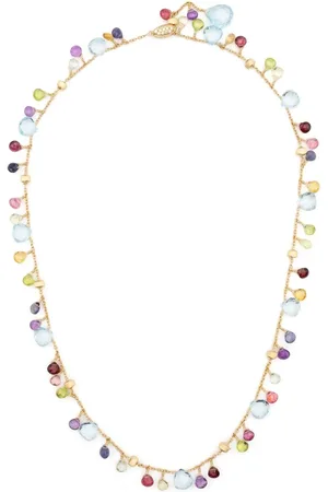 Marco Bicego 18kt yellow topaz and diamond necklace