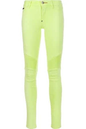 Philipp Plein Acid-wash skinny jeggings