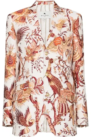 Etro Tree of Life jacquard blazer