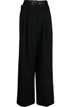 JUUN.J Double-layer wide-leg wool trousers