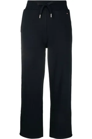 Tommy Hilfiger Striped-trim terry track pants