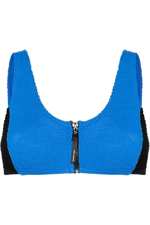 Bond Eye Splice Scout seersucker bikini top