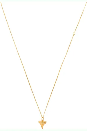 TRUE ROCKS Shark tooth pendant necklace
