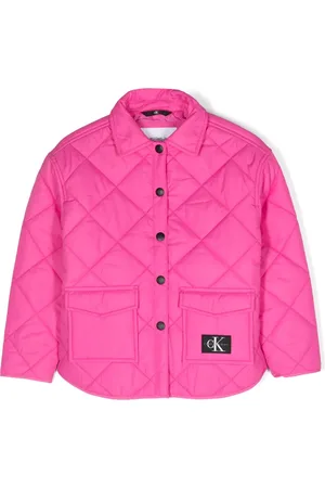 Calvin Klein Logo-patch padded jacket