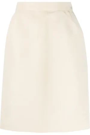 CHANEL 1990s high-waisted straight skirt
