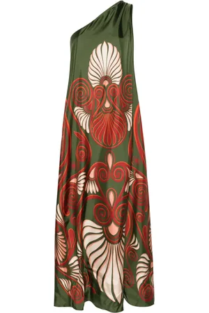 La DoubleJ Roy graphic-print maxi dress