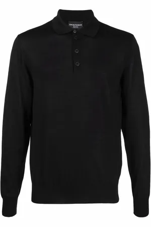 Emporio Armani Knitted polo shirt