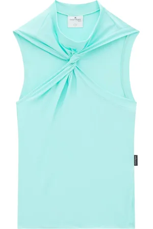 Courrèges One-shoulder cut-out top