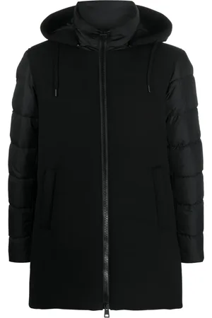 HERNO Detachable-hood padded parka