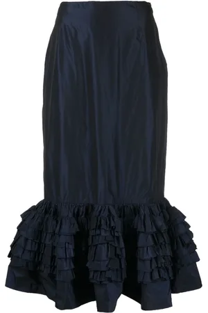 Molly Goddard Ruffle-detail peplum skirt