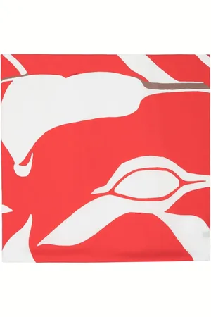 Kiton Abstract print scarf