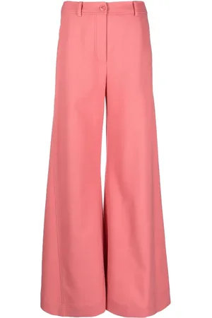 Moschino High-waisted flared trousers