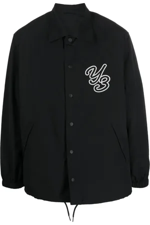 Y-3 Logo-embroidered shirt jacket
