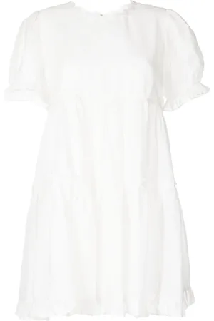 tout a coup Ruffle-detail flared dress