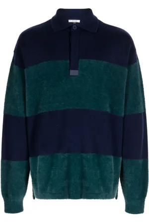 Eytys Striped brushed wool-blend jumper