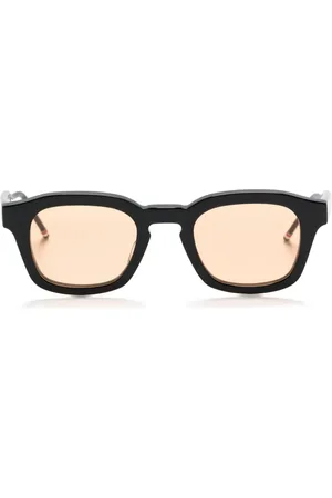 Thom Browne RWB-stripe square-frame sunglasses