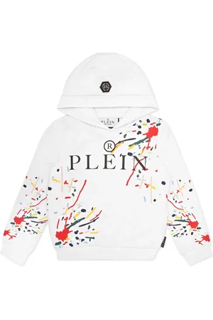 Philipp Plein Paint splatter-print hoodie