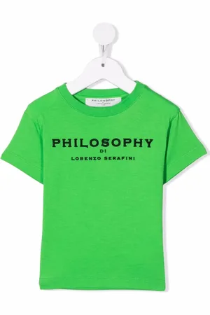 PHILOSOPHY DI LORENZO SERAFINI Embroidered-logo cotton T-Shirt