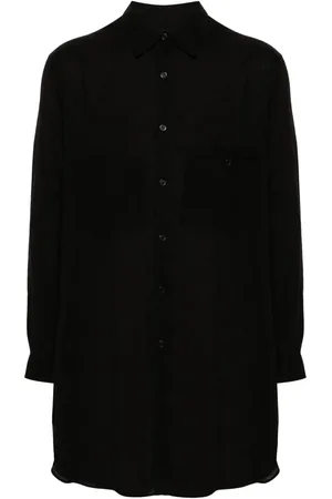 YOHJI YAMAMOTO Spread-collar shirt