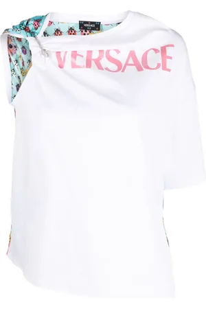 VERSACE Butterflies logo T-Shirt