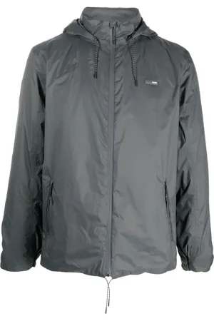 Rains Drawstring hooded jacket