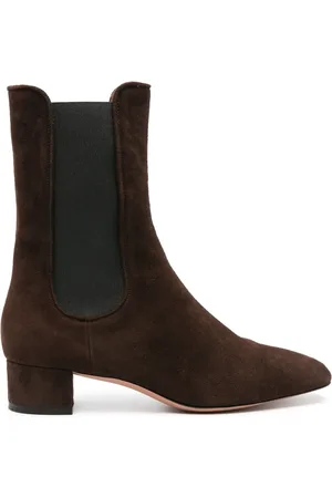 Aquazzura Lyon 35mm suede boots