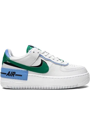 Nike Air Force 1 "Photon Dust/Malachite-Black" sneakers
