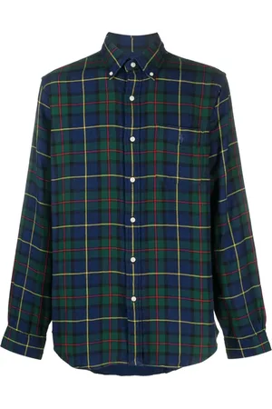 Ralph Lauren Plaid-patterned cotton shirt