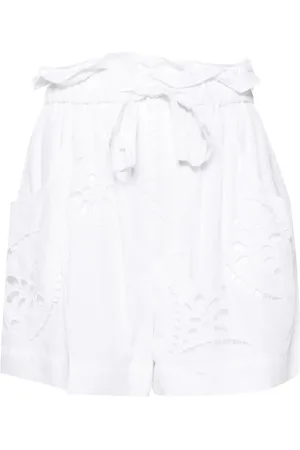 Isabel Marant Hidea lace-detailed shorts