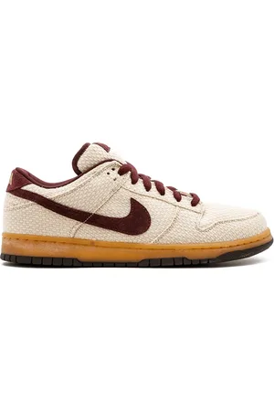 Nike Dunk Low Pro SB "Jersey Gold/Red Mahogany" sneakers