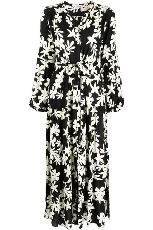 Lemlem Floral-print peasant dress