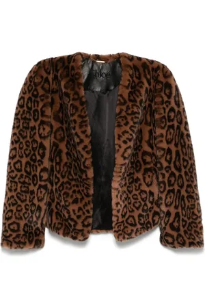 Chloé Faux-fur jacket