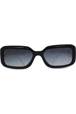 CHANEL 1990-2000 Icons rectangle-frame sunglasses