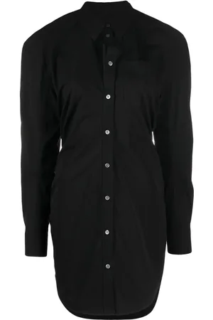 Alexander Wang Long-sleeve cotton shirtdress
