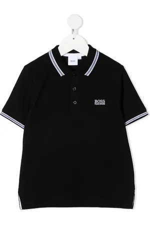 HUGO BOSS Embroidered-logo cotton polo shirt